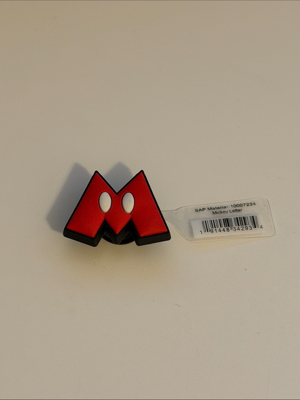 CROCS Jibbitz Charm Mickey Mouse Letter M